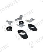 Pro-Form Original stainless styling bar adapter set for Sportlid Premium V cover – Ford Ranger