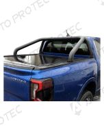 Misutonida Black styling bar on roll cover Mountain Top - Ford Ranger 2023-