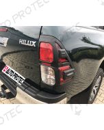 AutoProtec Rear Tail Light Cover Type B – Toyota Hilux 15-20