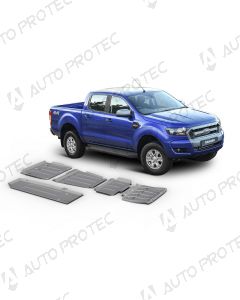 AutoProtec Unterfahrschutz 6 mm - Set Ford Ranger 2.2 TDCi