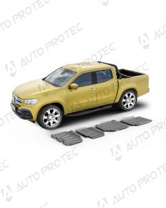 AutoProtec Unterfahrschutz 4 mm - Set Mercedes-Benz X-Class X350d