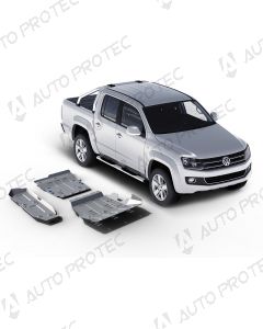 AutoProtec Unterfahrschutz 6 mm - Set Volkswagen Amarok 2.0 TDI