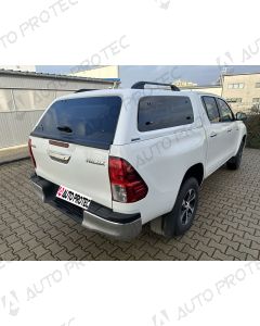 AEROKLAS hardtop Fleet – Toyota Hilux s bočními okny výklopnými nahoru