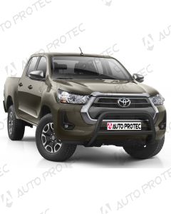 AutoProtec Front black bar type C - Toyota Hilux 2020-