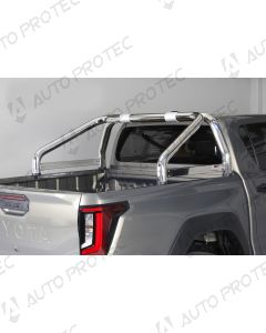 MISUTONIDA zadní nerezový rám – simple 76 mm Toyota Hilux 2015-, 2026-