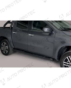 MISUTONIDA Side step black - 76 mm Volkswagen Amarok 2023-