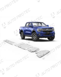 AutoProtec Skid plates 6 mm - Set Ford Ranger 2023-