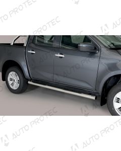 MISUTONIDA Schwellerrohre - 76 mm Isuzu D-Max 2020-