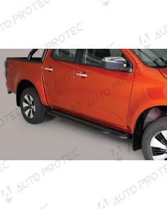 MISUTONIDA Schwellerrohre schwarz - Isuzu D-Max 2020-